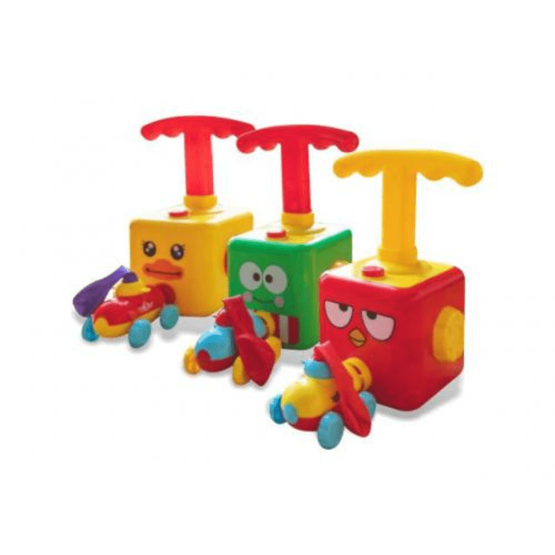 Carrinhos a Balões com Bomba de Ar - O Gato das Fraldas