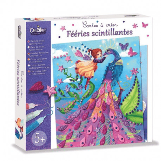 Cartões para criar "Fadas cintilantes" da Créa Lign' - O Gato das Fraldas