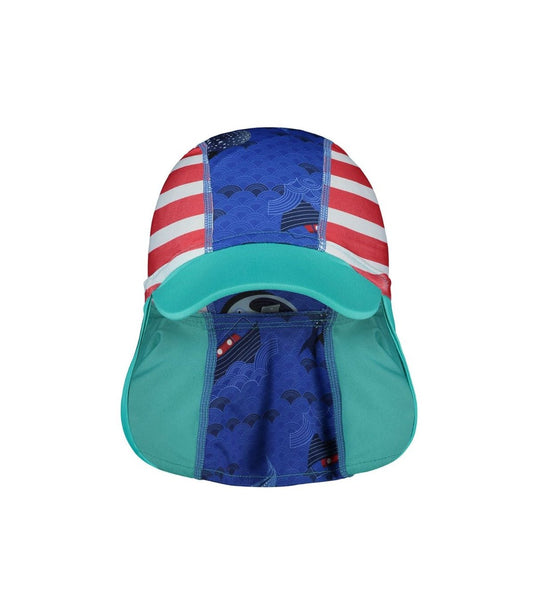 Chapéu de sol, com proteção FPS 50+ Whale Shark Close Pop - in - O Gato das Fraldas