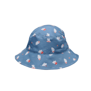 Chapéu Infantil Reversível UV30 Hippos, Monnëka