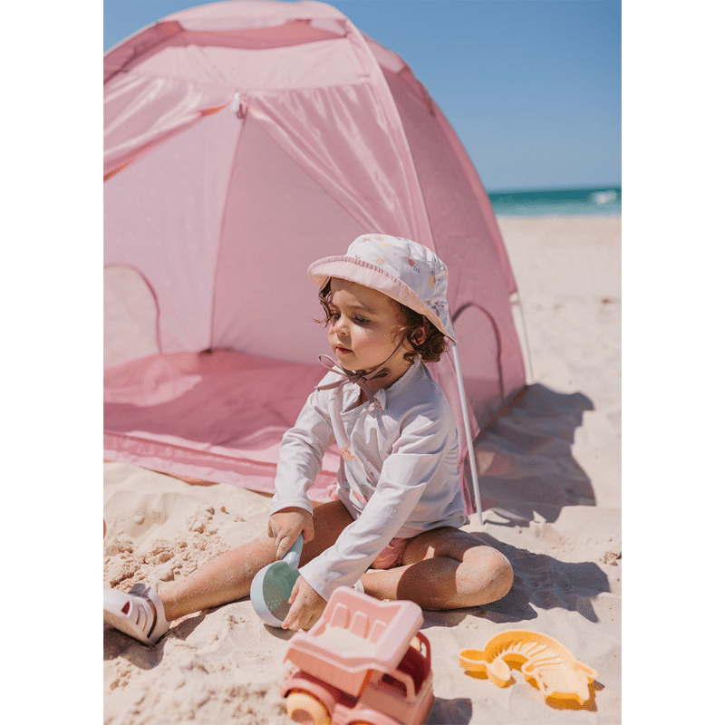 Chapéu Infantil Reversível UV30 Mermaid Cats, Monnëka - O Gato das Fraldas