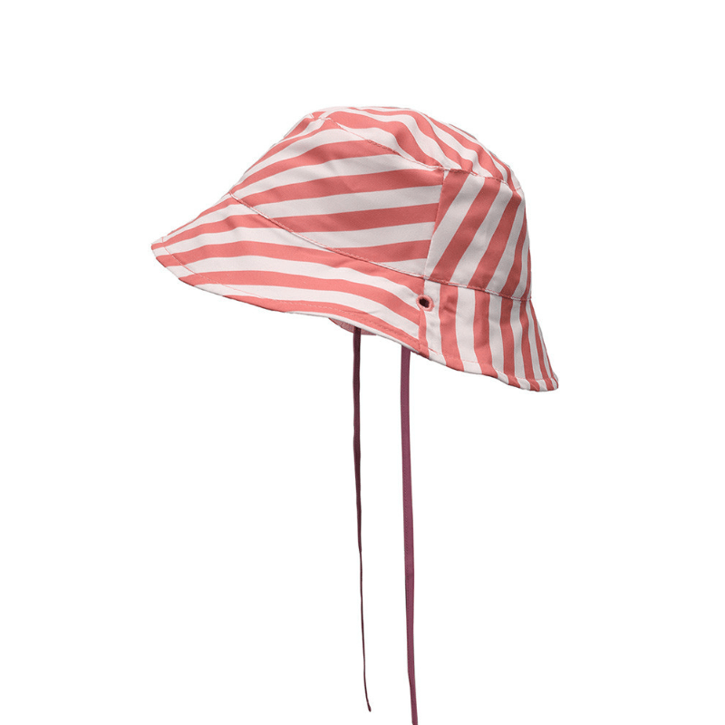 Chapéu Infantil Reversível UV30 Stripes Bloom & Blush, Monnëka - O Gato das Fraldas