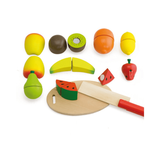 Comida de madeira para cortar, Andreu Toys - O Gato das Fraldas
