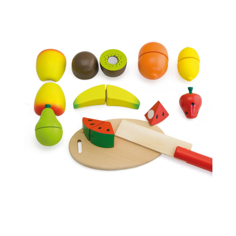 Comida de madeira para cortar, Andreu Toys