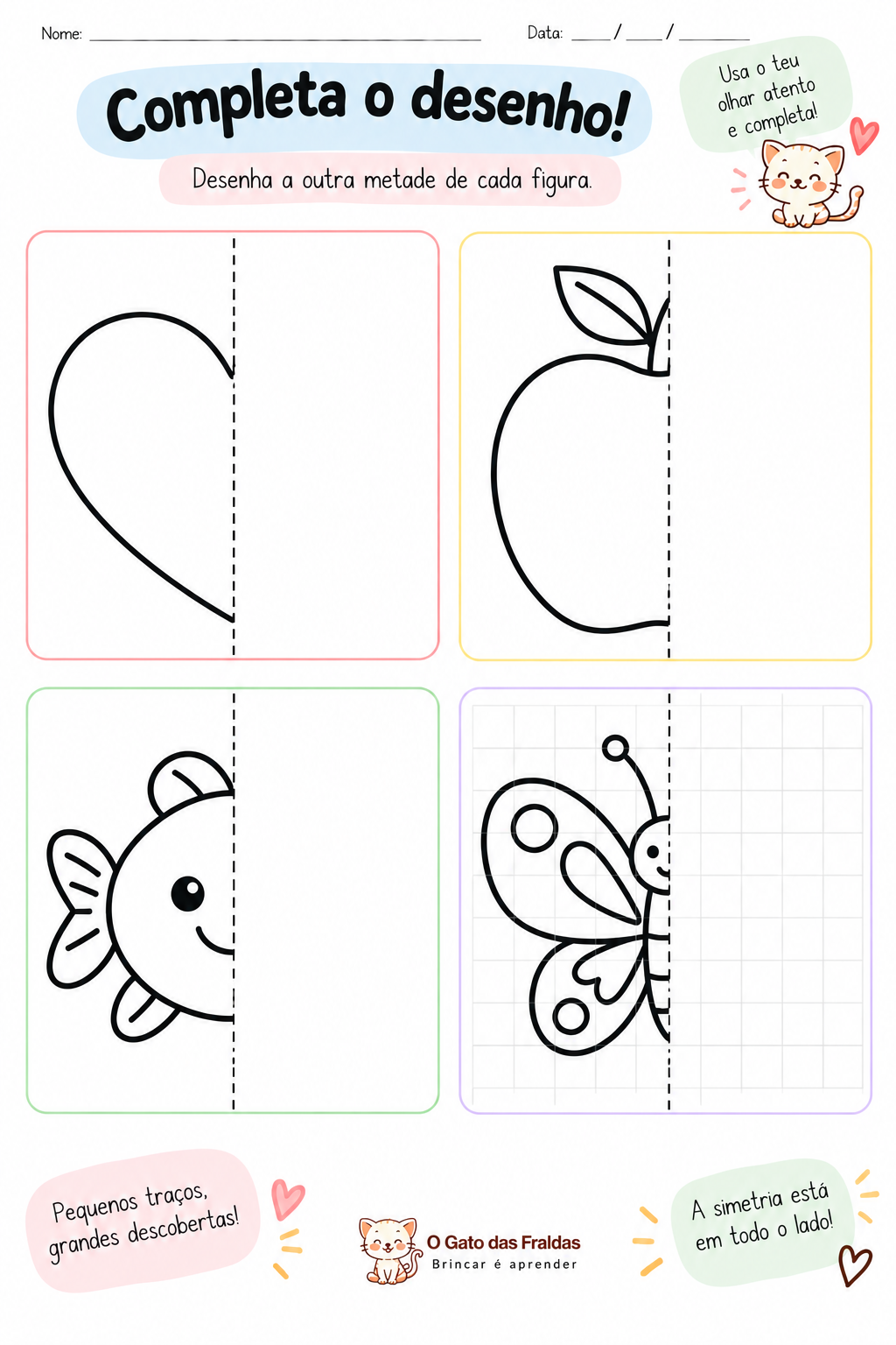 Completa o desenho!