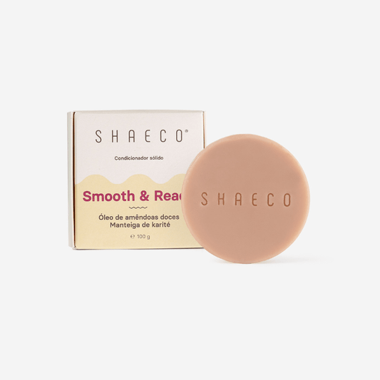 Condicionador Sólido Smooth & Ready 100 g Shaeco - O Gato das Fraldas