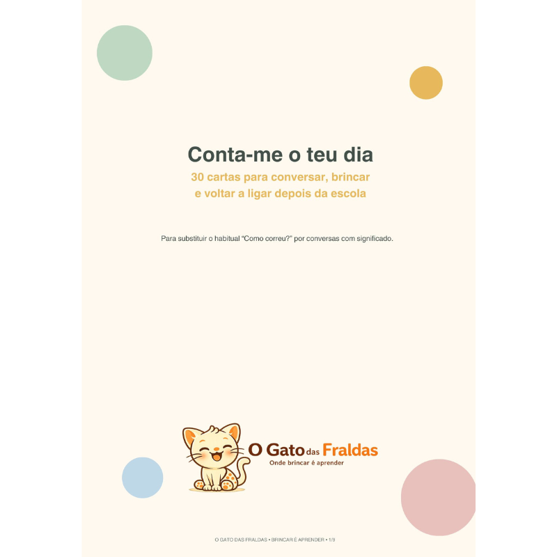 E-book Conta-me o Teu Dia – 30 Cartas de Conversa