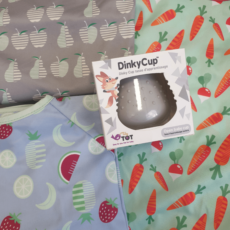 Copo de Aprendizagem DinkyCup, Tidy Tot - O Gato das Fraldas