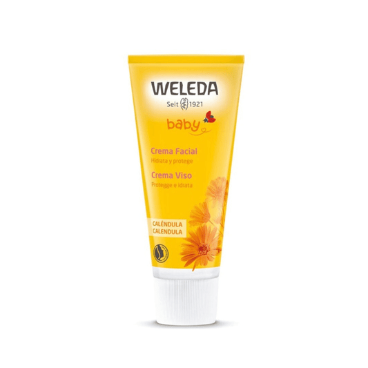 Creme facial de calêndula baby, Weleda - O Gato das Fraldas