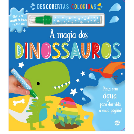 Livro - Descobertas Coloridas, A Magia dos Dinossauros