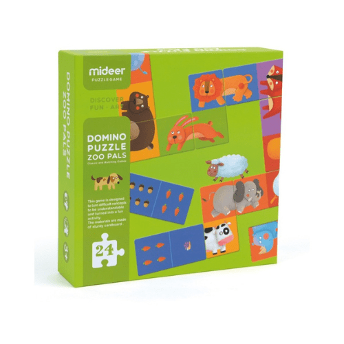 Domino Puzzle - Animais Midder - O Gato das Fraldas