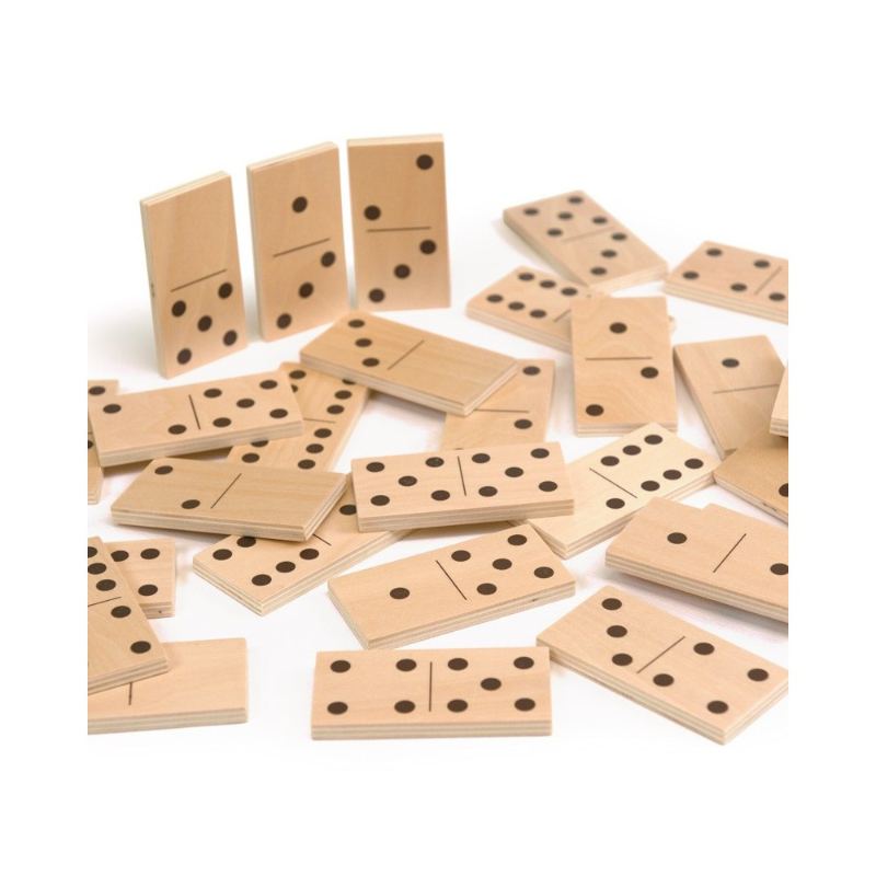 Domino Puzzle de madeira Animais Andreu Toys