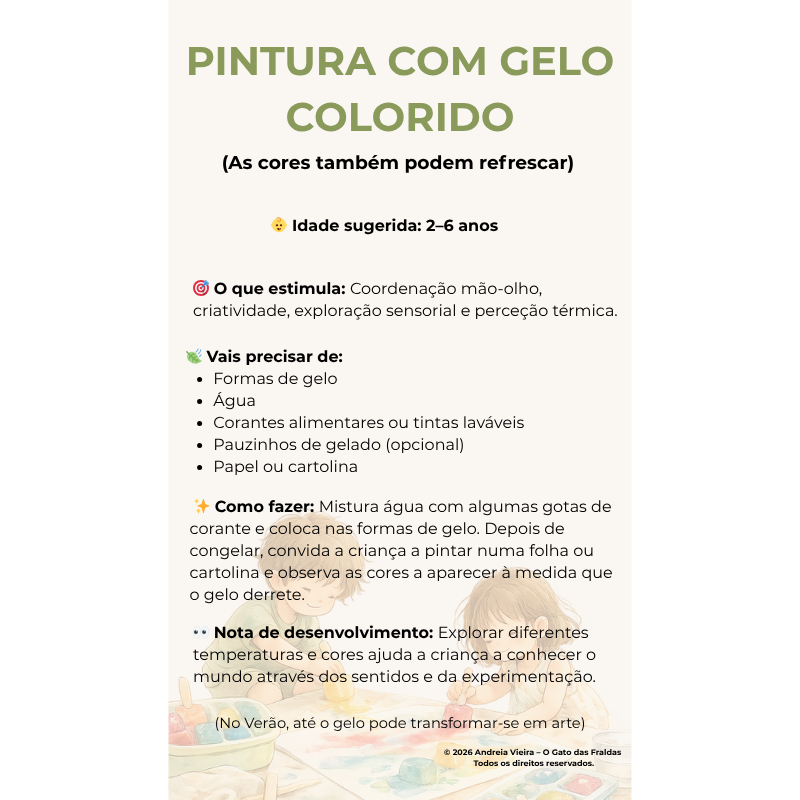 E-book Verão com Sentido | 30 Atividades 2-6 Anos