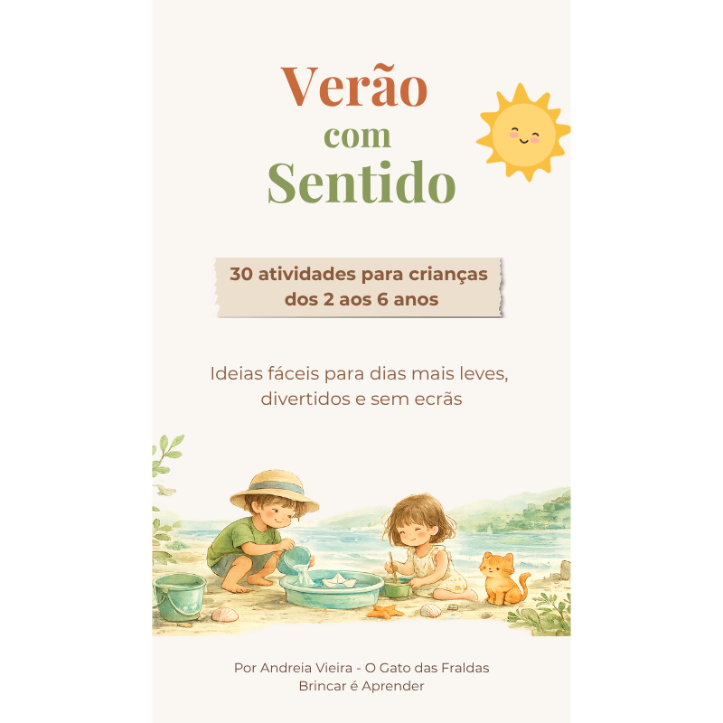 E-book Verão com Sentido | 30 Atividades 2-6 Anos