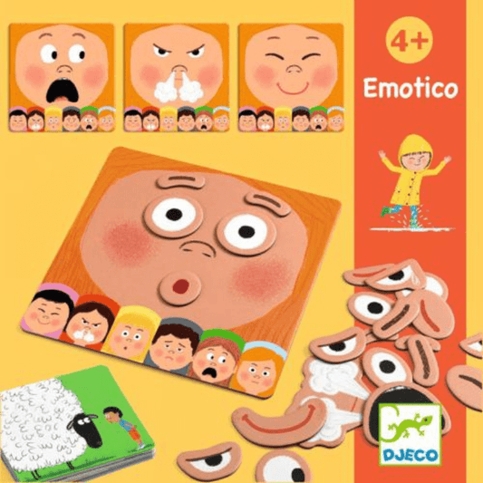 Emotico - Jogo de Reconhecimento de Emoções, Djeco - O Gato das Fraldas