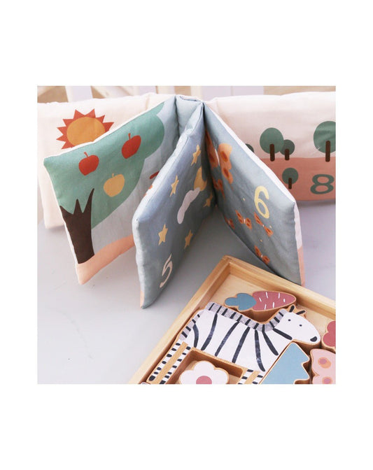 Fabric Book - O Gato das Fraldas