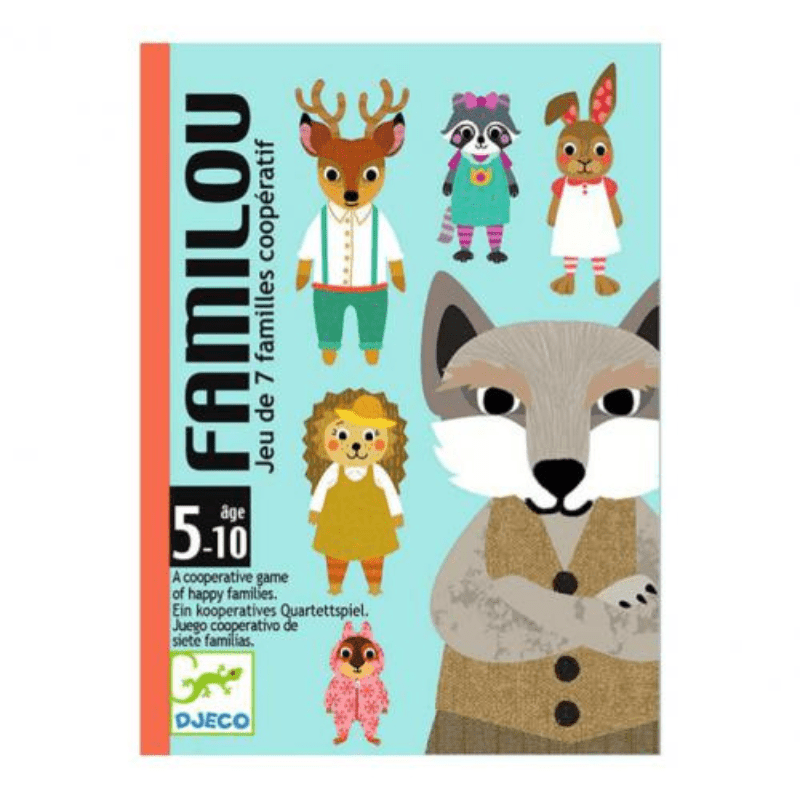Familou – Jogo de Cartas de Cooperação e Rapidez, DJECO - O Gato das Fraldas
