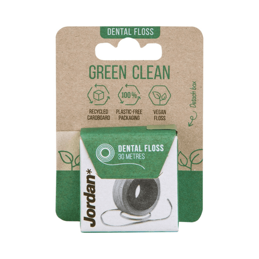 Fio Dental Jordan Green Clean 30 M - O Gato das Fraldas