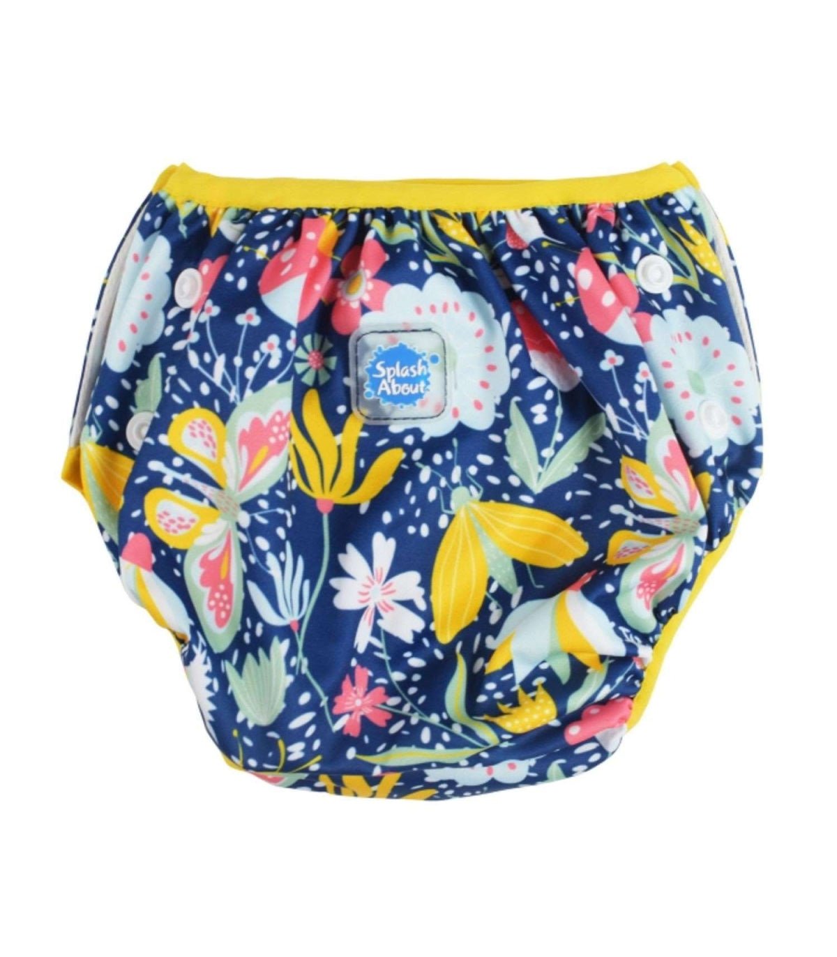 Fralda de banho ajustável Garden Delight Splash About - O Gato das Fraldas