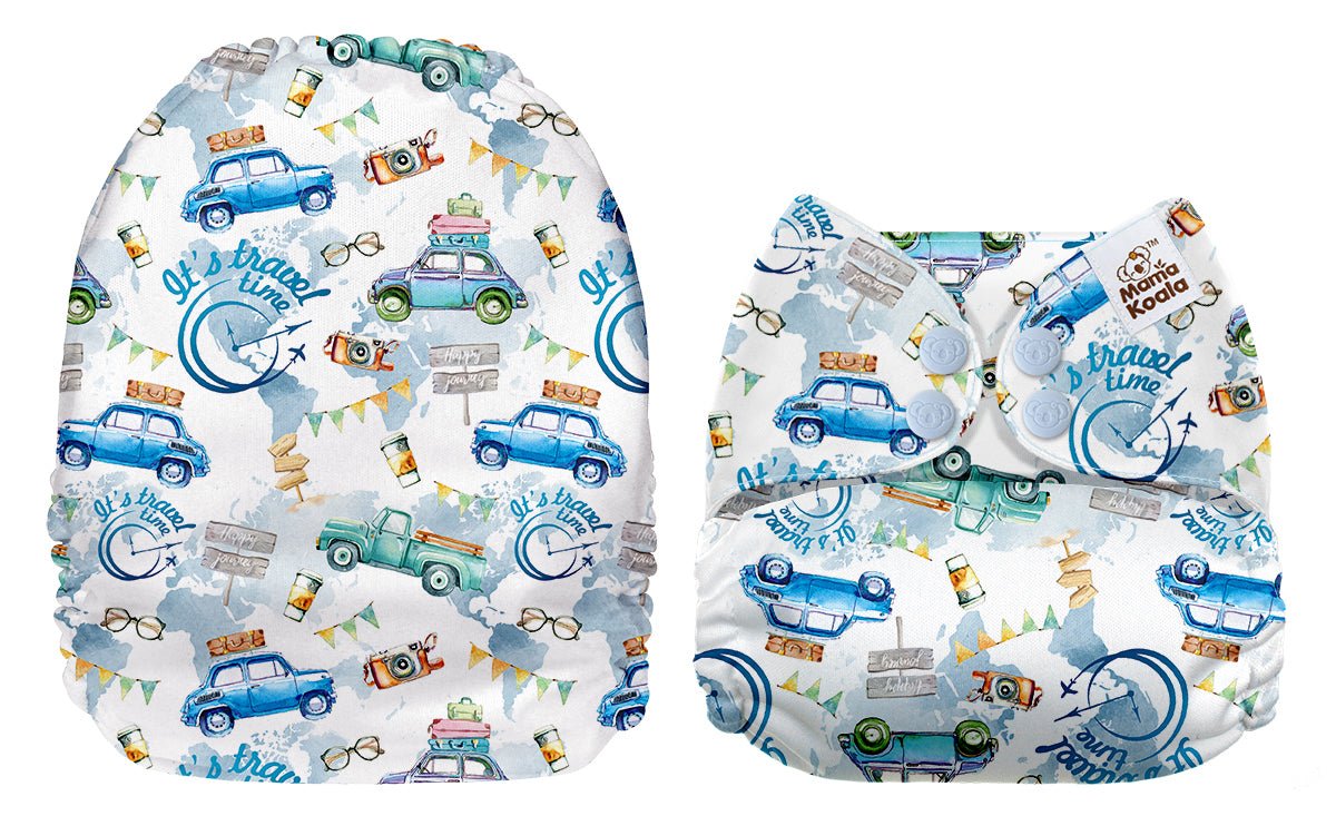Fralda de Bolso Mama Koala 1.0 - Vários Padrões - O Gato das Fraldas