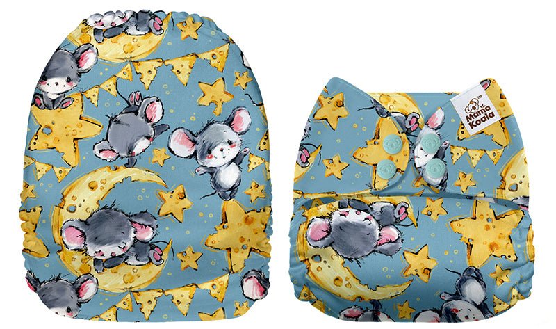 Fralda de Bolso Mama Koala 1.0 - Vários Padrões - O Gato das Fraldas