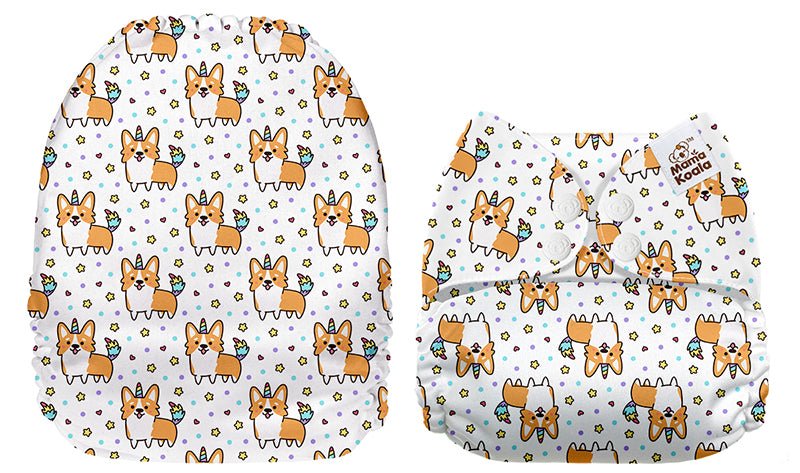 Fralda de Bolso Mama Koala 1.0 - Vários Padrões - O Gato das Fraldas