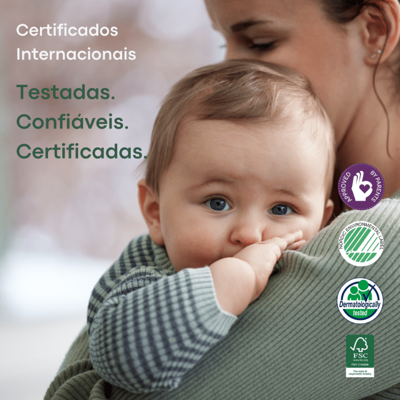 Fraldas T2, (3 - 6 kg), 30 unidades, Bambo Nature - O Gato das Fraldas