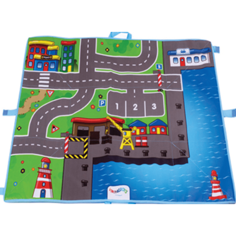 Harbour Playmat – Tapete de Brincar Porto | 90x70 cm - O Gato das Fraldas