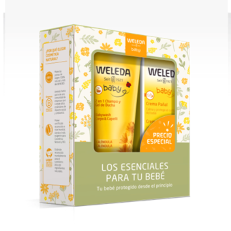 Pack imprescindíveis bebé Weleda