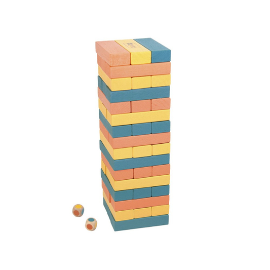 Torre de empilhar colorida Andreu Toys