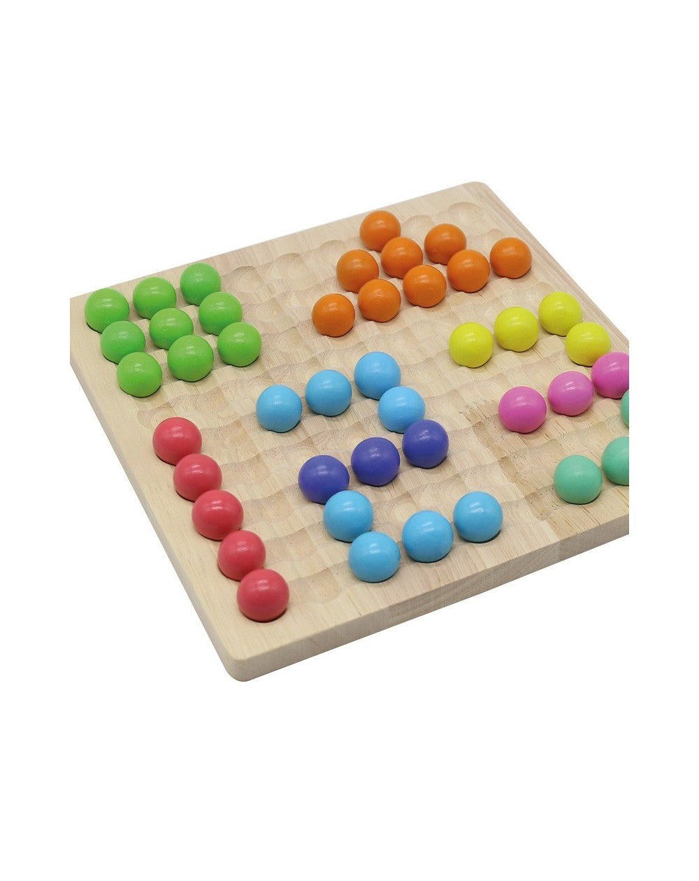 Jogo de contas de madeira - O Gato das Fraldas
