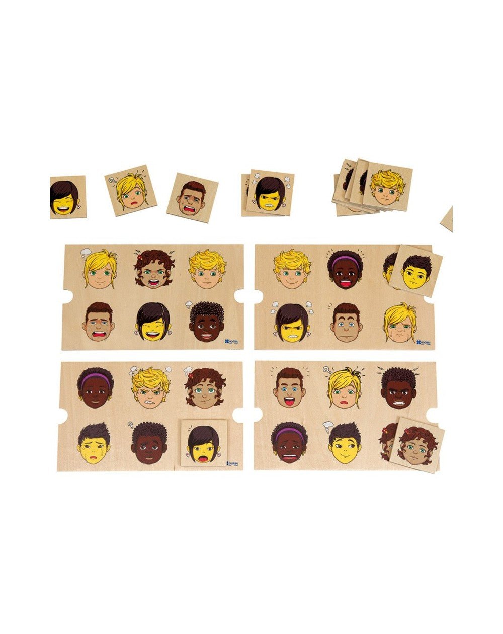 Jogo de expressões faciais Andreu Toys - O Gato das Fraldas