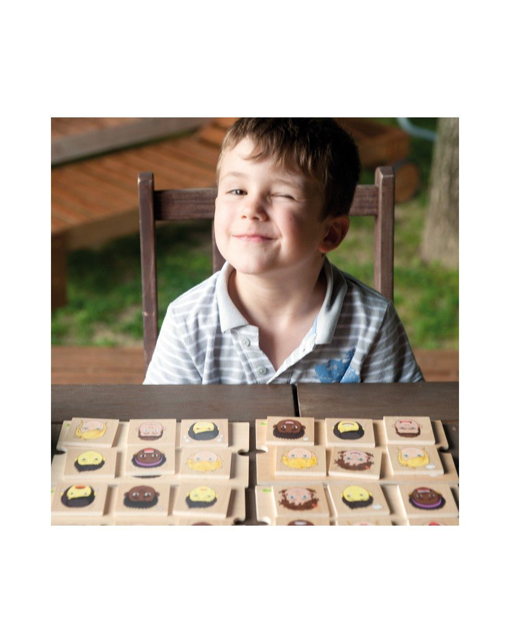 Jogo de expressões faciais Andreu Toys - O Gato das Fraldas