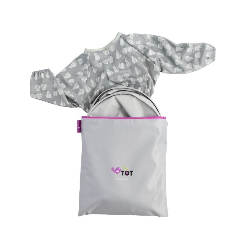 Kit Babete e Tabuleiro para BLW, Tidy Tot - O Gato das Fraldas