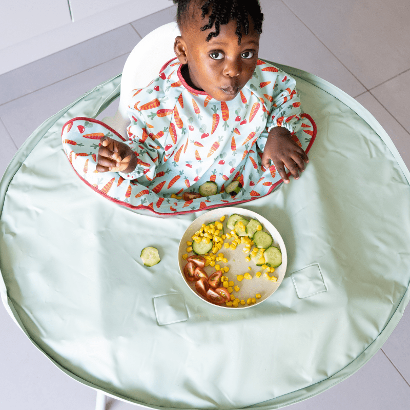 Kit Babete e Tabuleiro para BLW, Tidy Tot - O Gato das Fraldas