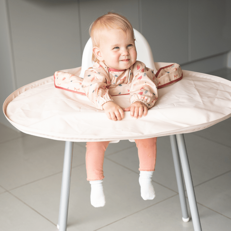 Kit Babete e Tabuleiro para BLW, Tidy Tot - O Gato das Fraldas