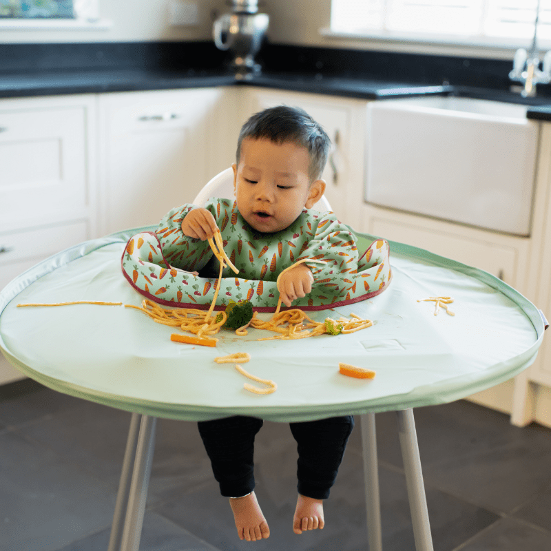 Kit Babete e Tabuleiro para BLW, Tidy Tot - O Gato das Fraldas