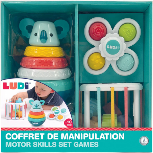Kit Desenvolvimento Sensorial Bebé 10M+ Ludi