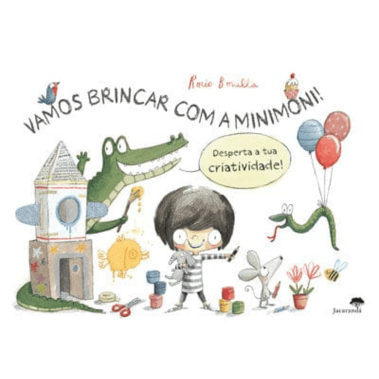 Livro de atividades - Vamos brincar com a Minimoni - O Gato das Fraldas