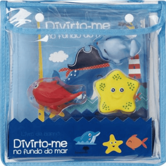 Livro de Banho - Divirto - me no Fundo do Mar - O Gato das Fraldas