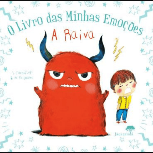 Livro - O Livro das minhas Emoções - A Raiva - O Gato das Fraldas