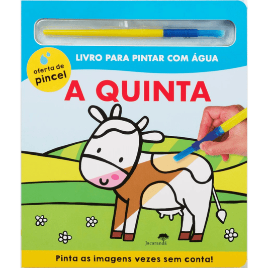 Livro para pintar com água - A Quinta - O Gato das Fraldas