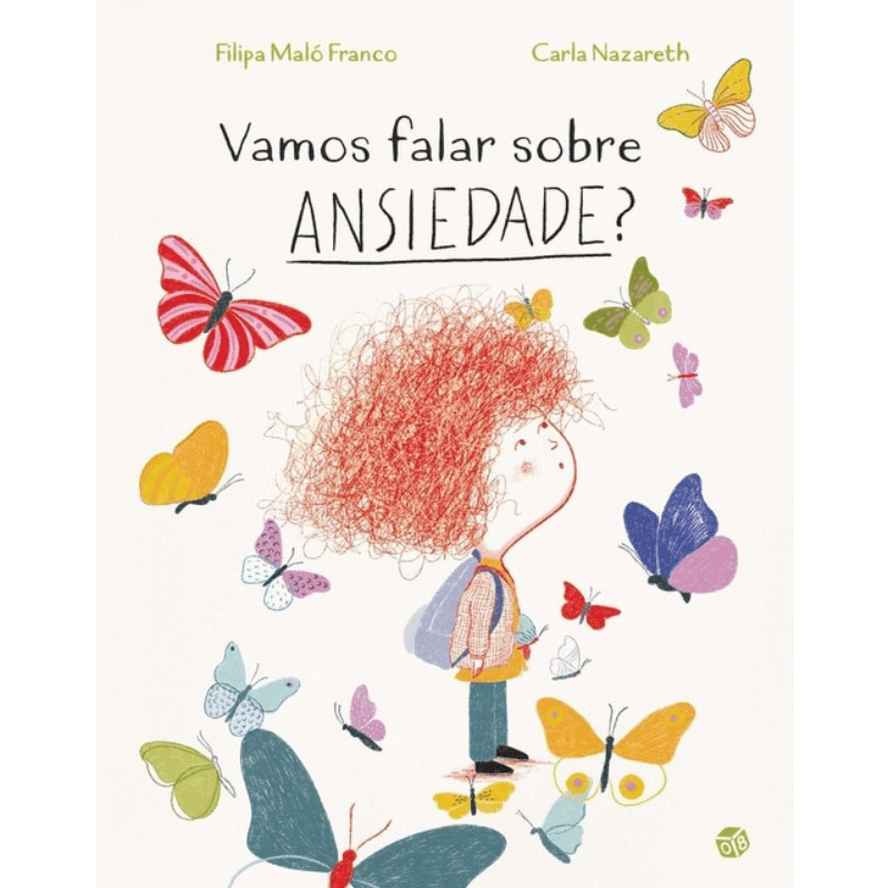 Livro - Vamos Falar sobre Ansiedade ? - O Gato das Fraldas