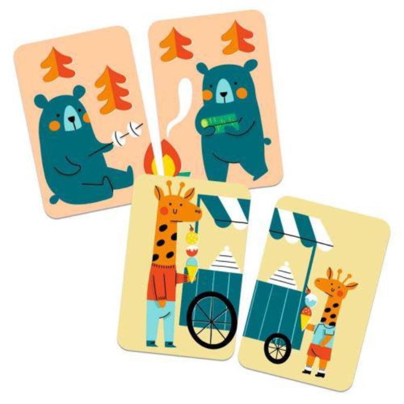 Misti'Loup – Jogo de Pares 4+ Djeco