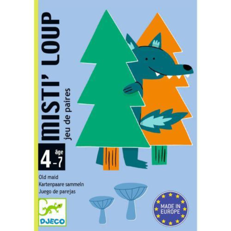 Misti'Loup – Jogo de Pares 4+ Djeco