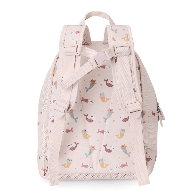 Mochila de Praia Infantil Anti Areia Monnëka Mermaid Cats - O Gato das Fraldas