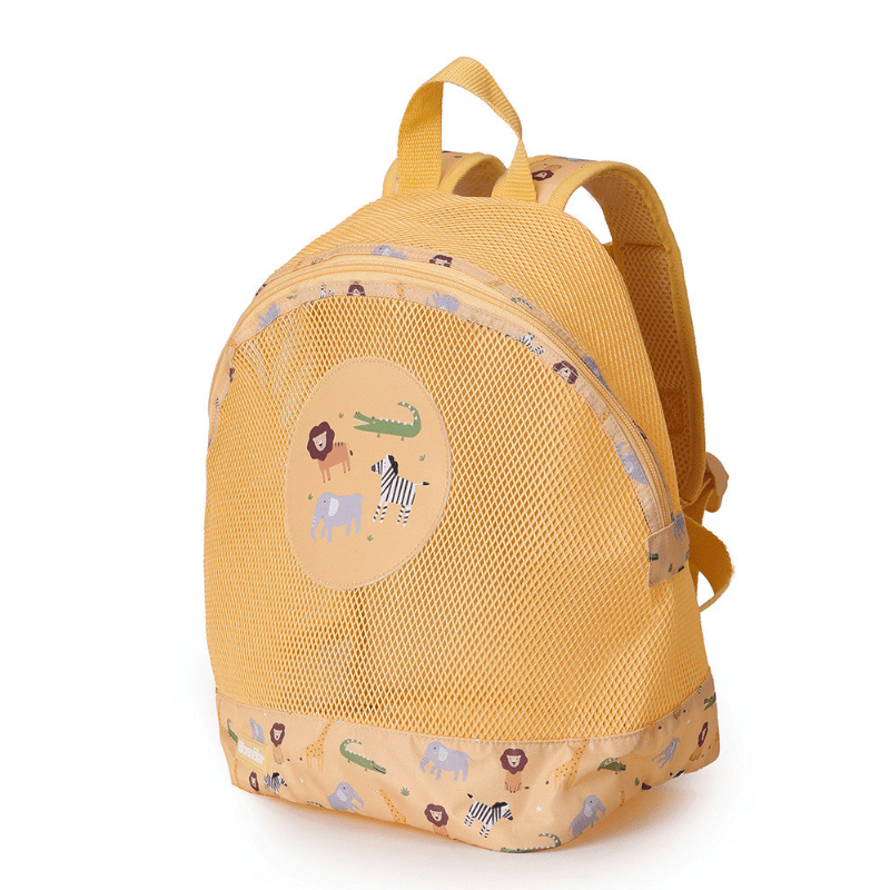 Mochila de Praia Infantil Anti Areia Monnëka Wild Animals - O Gato das Fraldas
