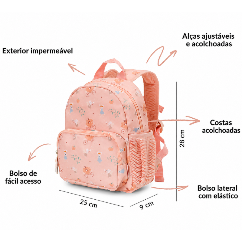 Mochila Infantil Mouse Fairies – Tutete