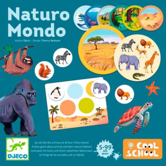 Naturo Mondo – Jogo de Loto, Djeco - O Gato das Fraldas