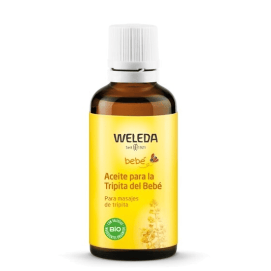 Óleo para o ventre do Bebé, natural - 50 ml Weleda - O Gato das Fraldas